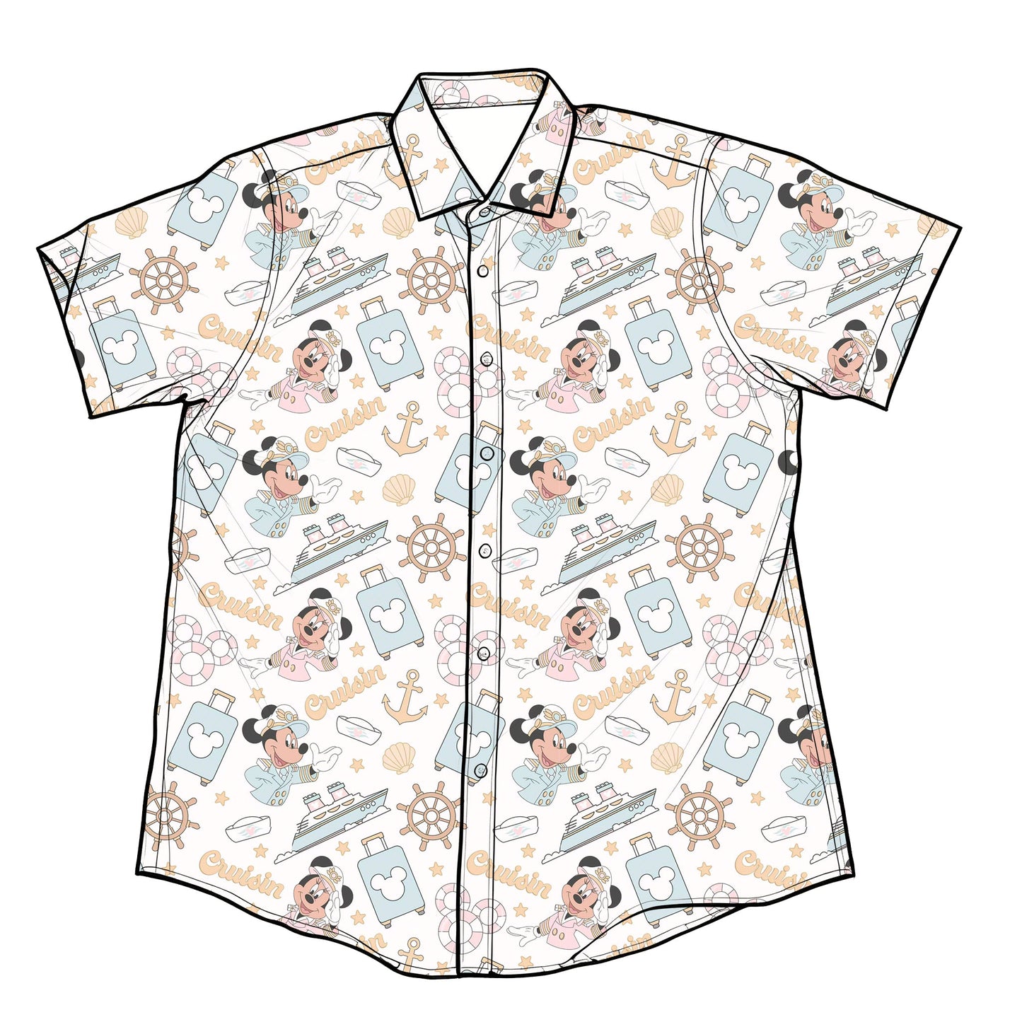 “Seas the Magic”
Performance Button Down Dri-Fit shirt (Pre-Order)