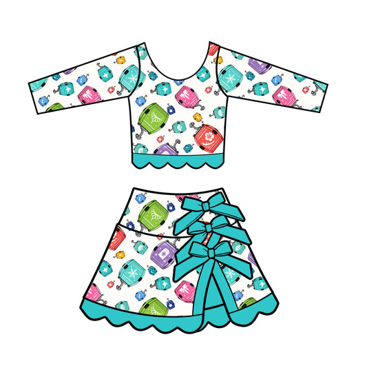 “Princess Skyline Dreams" 
Long Sleeve Tutu Set (Pre-Order)