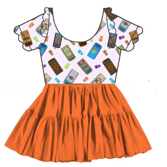 “Bin There, Snacked On That" Short Sleeve Tulle Twirlie (Pre-Order)