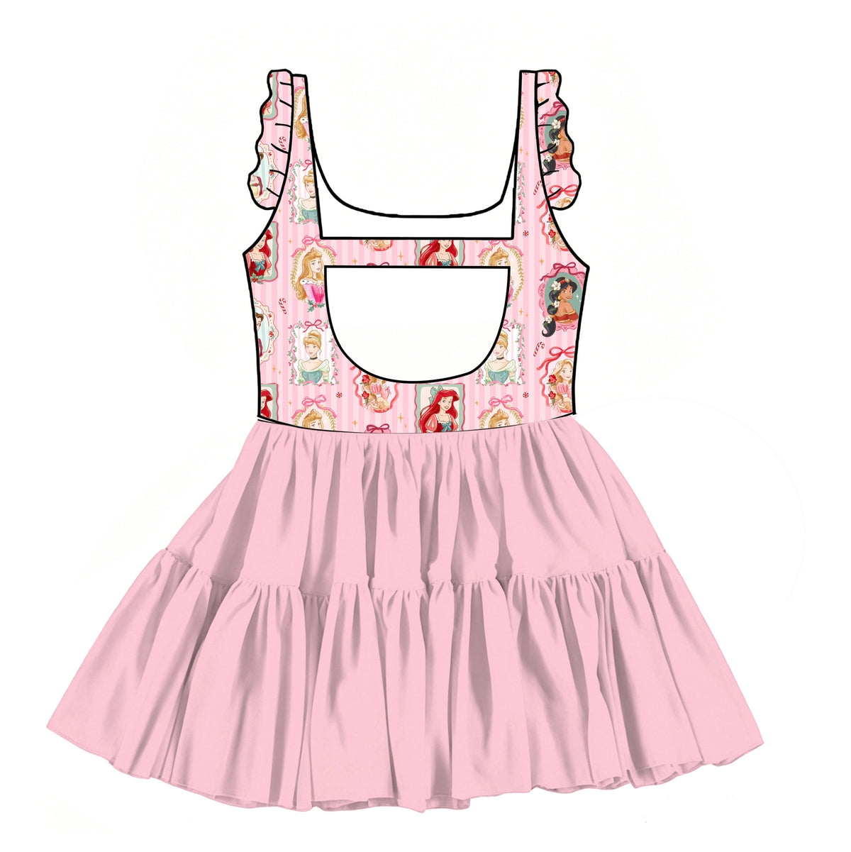 “Portraits & Peppermint” Tulle Twirlie  (pre-order)