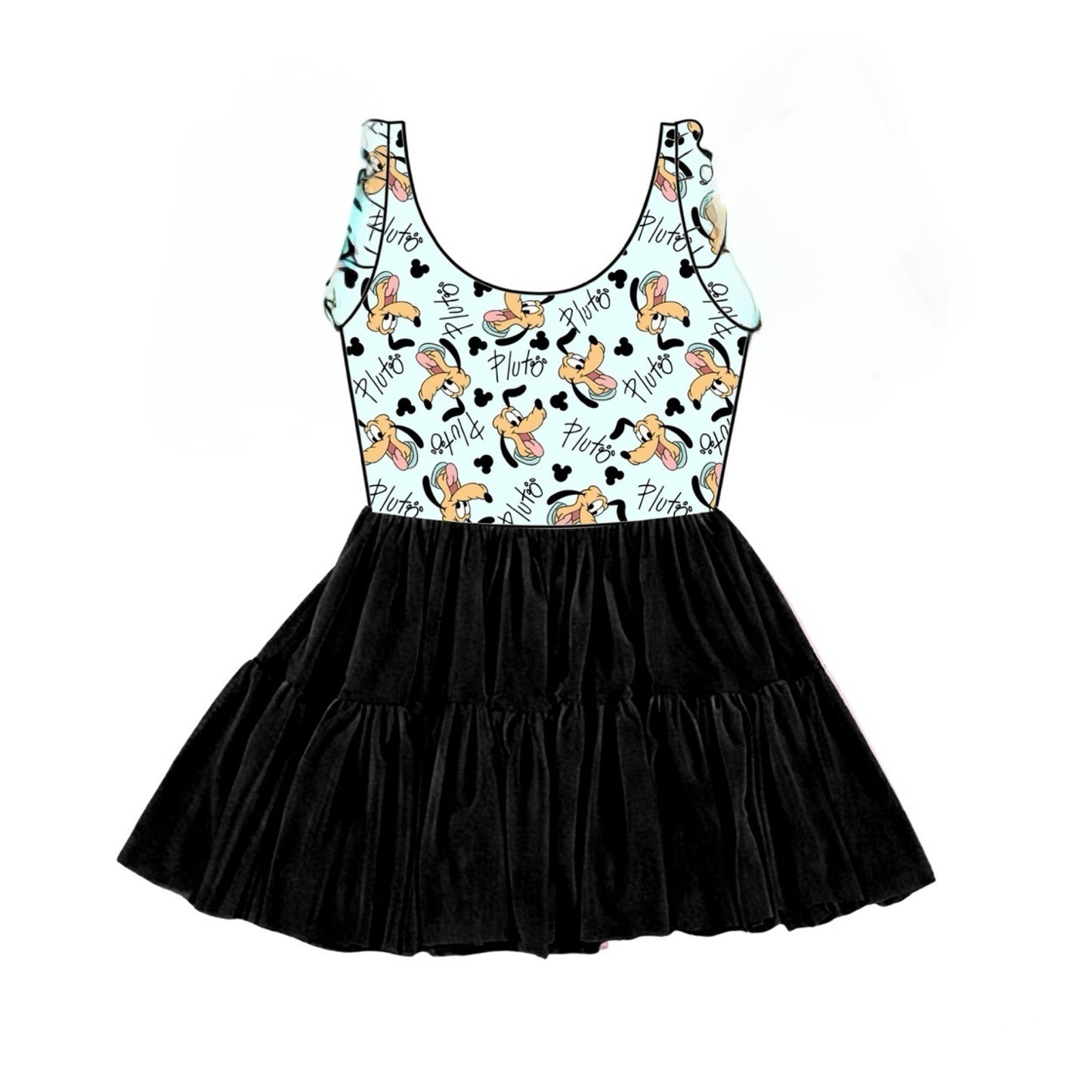 “Pawsitively Pluto 🐾”   Tulle Twirlie (Pre-Order)