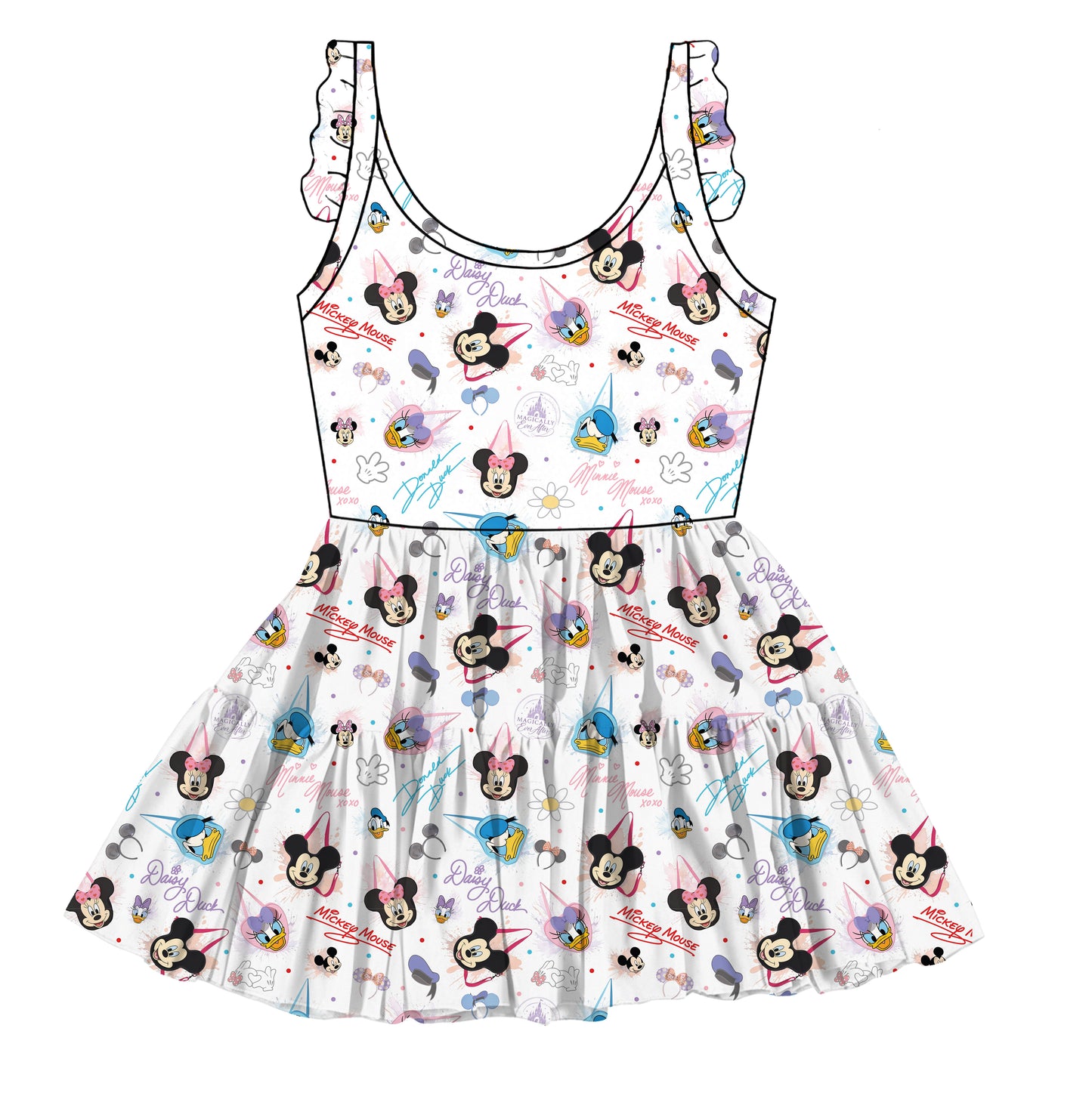 “Sensational  Sig’s” FULL PRINT Tulle Twirlie (Pre-Order)