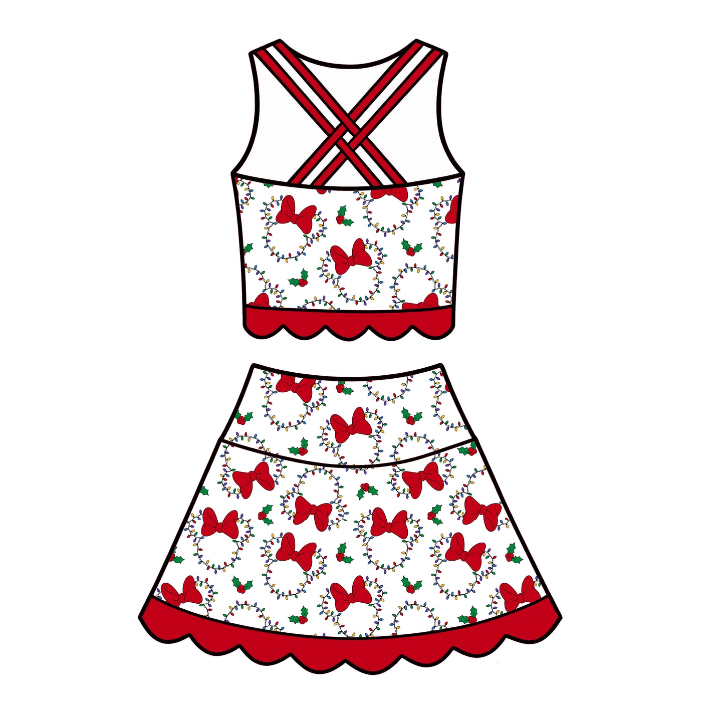 “Holly Jolly Magic”   Tutu Set  (Pre-Order)
