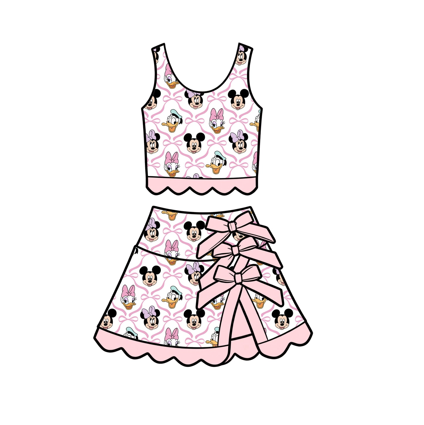 Fab Four Tutu Set   (Pre-Order)