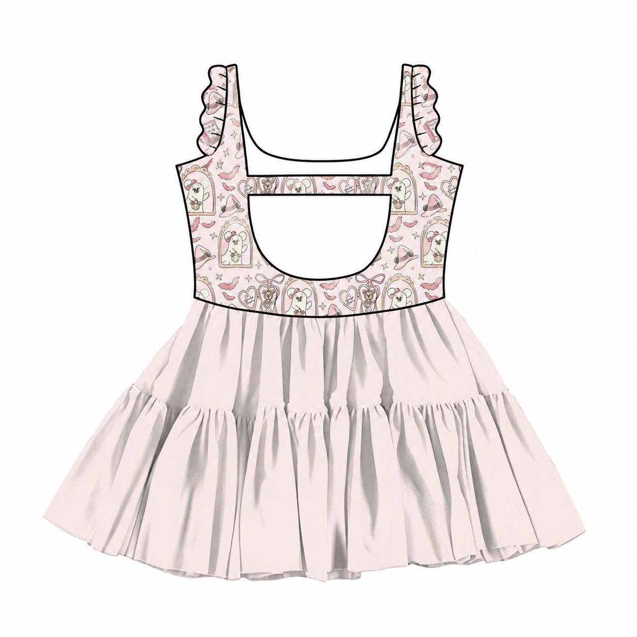 “Boo-Tiful Spirits”  Tulle Twirlie  (pre-order)