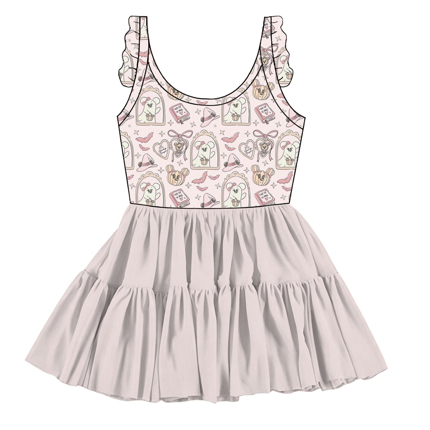 “Boo-Tiful Spirits”  Tulle Twirlie  (pre-order)