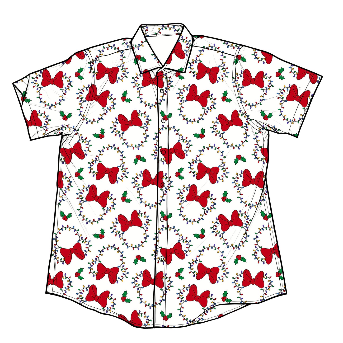 “Holly Jolly Magic”
Performance Button Down Dri-Fit shirt  (Pre-Order)