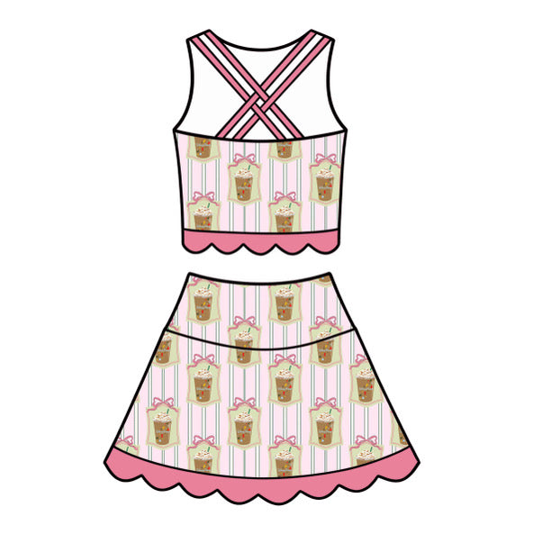 “Bowtiful Brew” Tutu Set (Pre-Order)