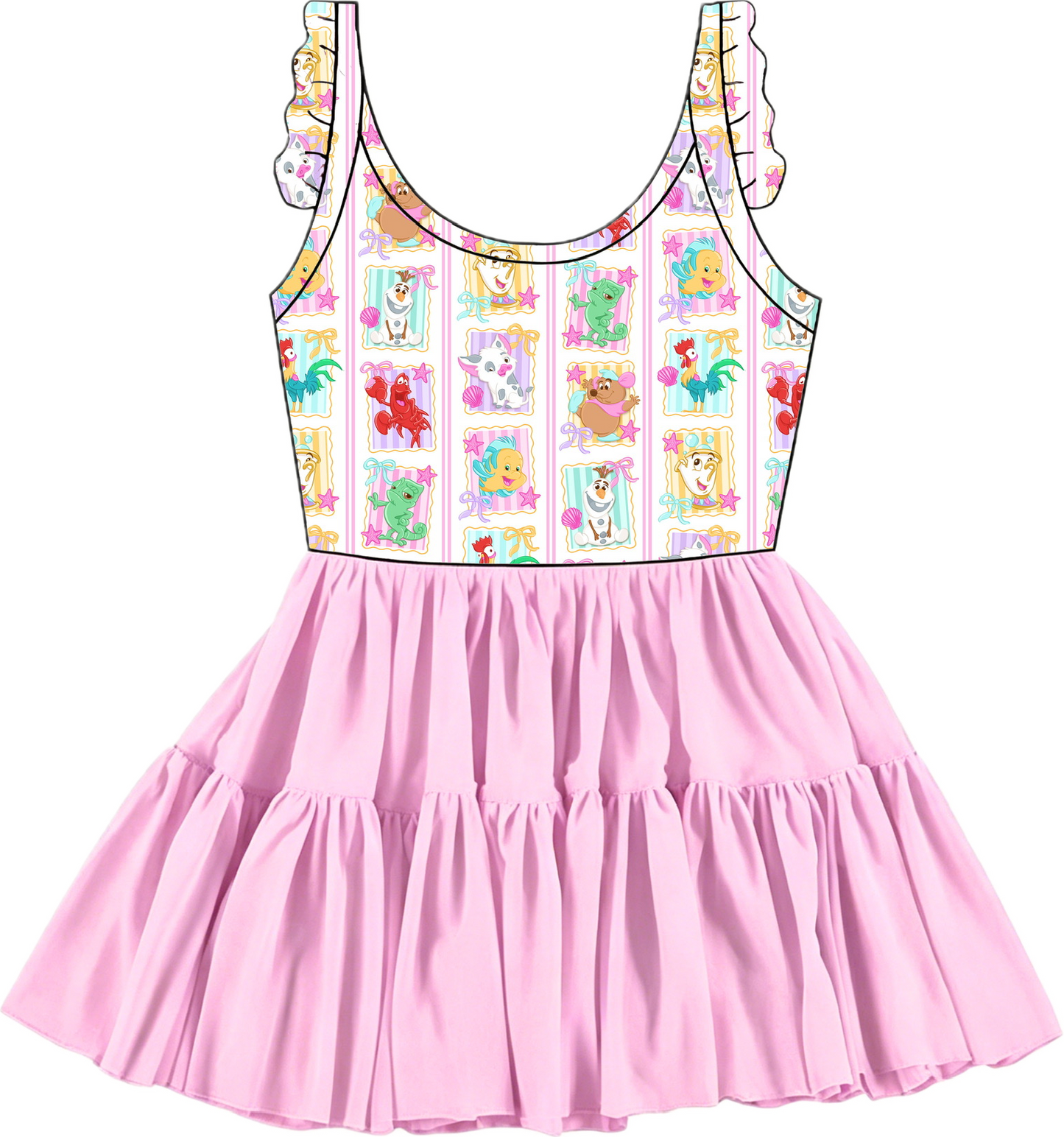 Summer Sidekicks Tulle Twirlie  (Pre-Order)