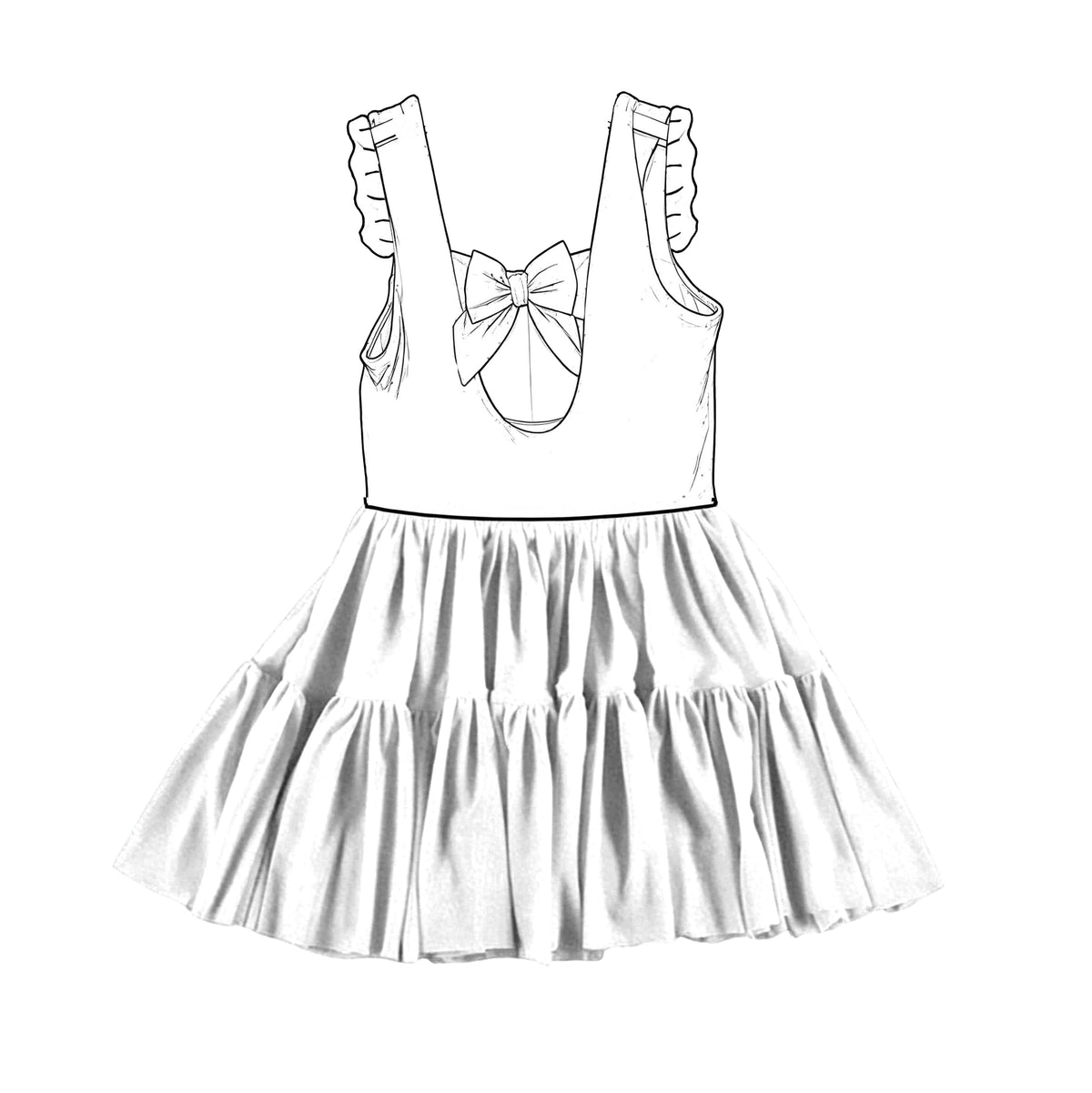 “Solid Silver” Tulle Twirlie  (pre-order) * This is going to look more like a shiny white  silver - not as bright as this picture shows.*