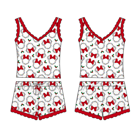 “Holly Jolly Magic” 
- 2 Pc Tank Sleepie Set (Pre-Order)
