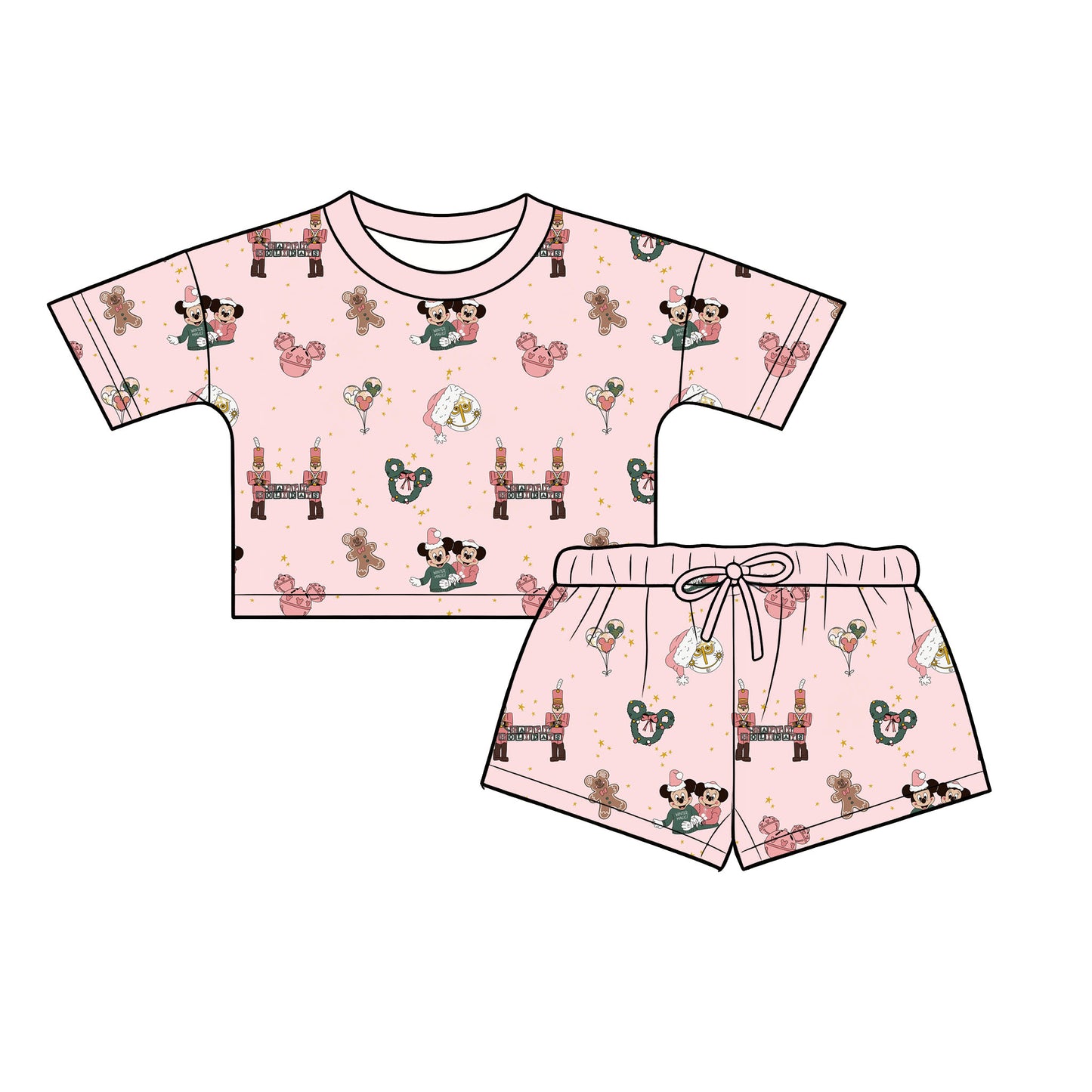 Sugarplum Magic - 2 Pc Waffle Set (Pre-Order)