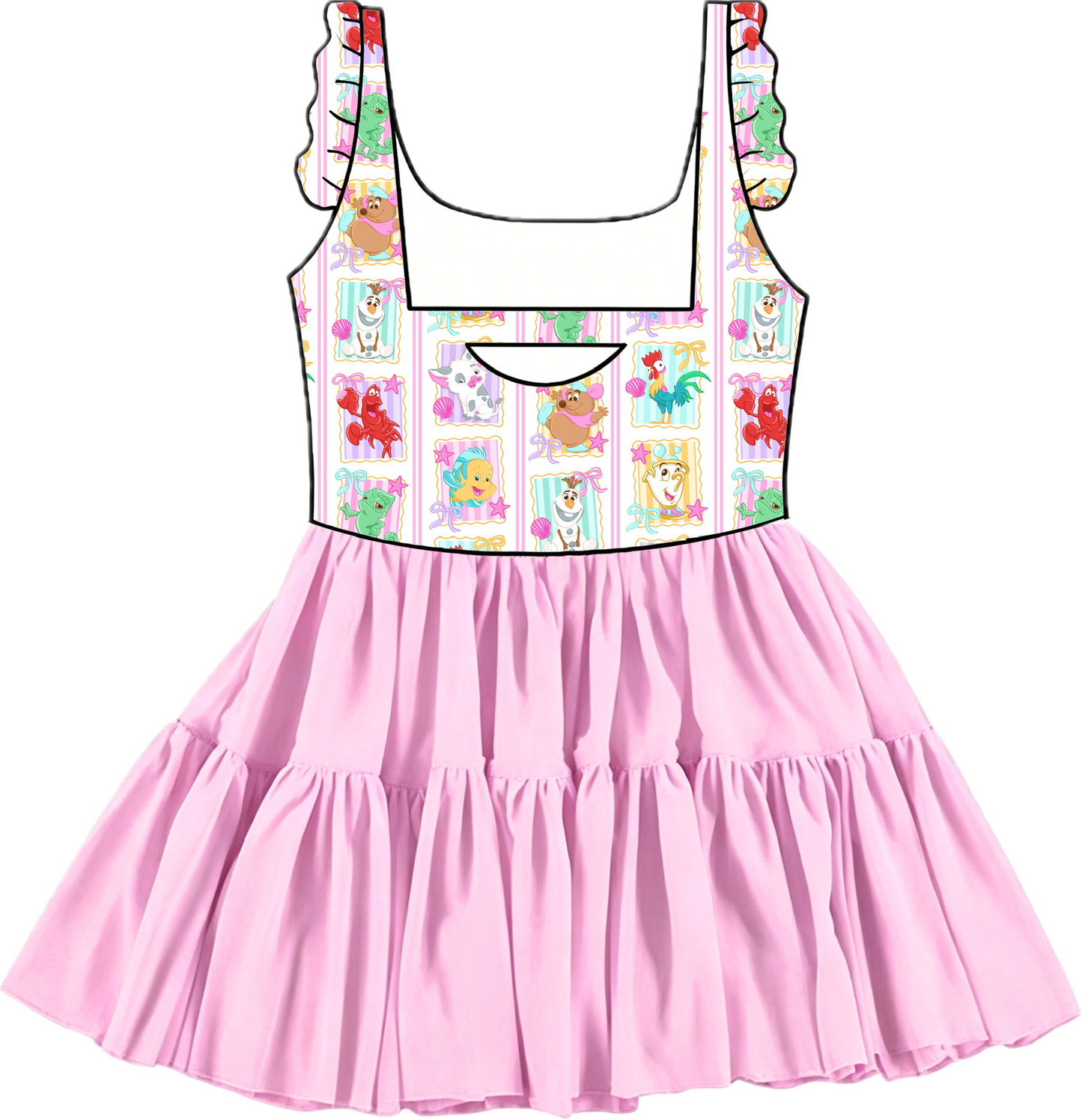 Summer Sidekicks Tulle Twirlie  (Pre-Order)