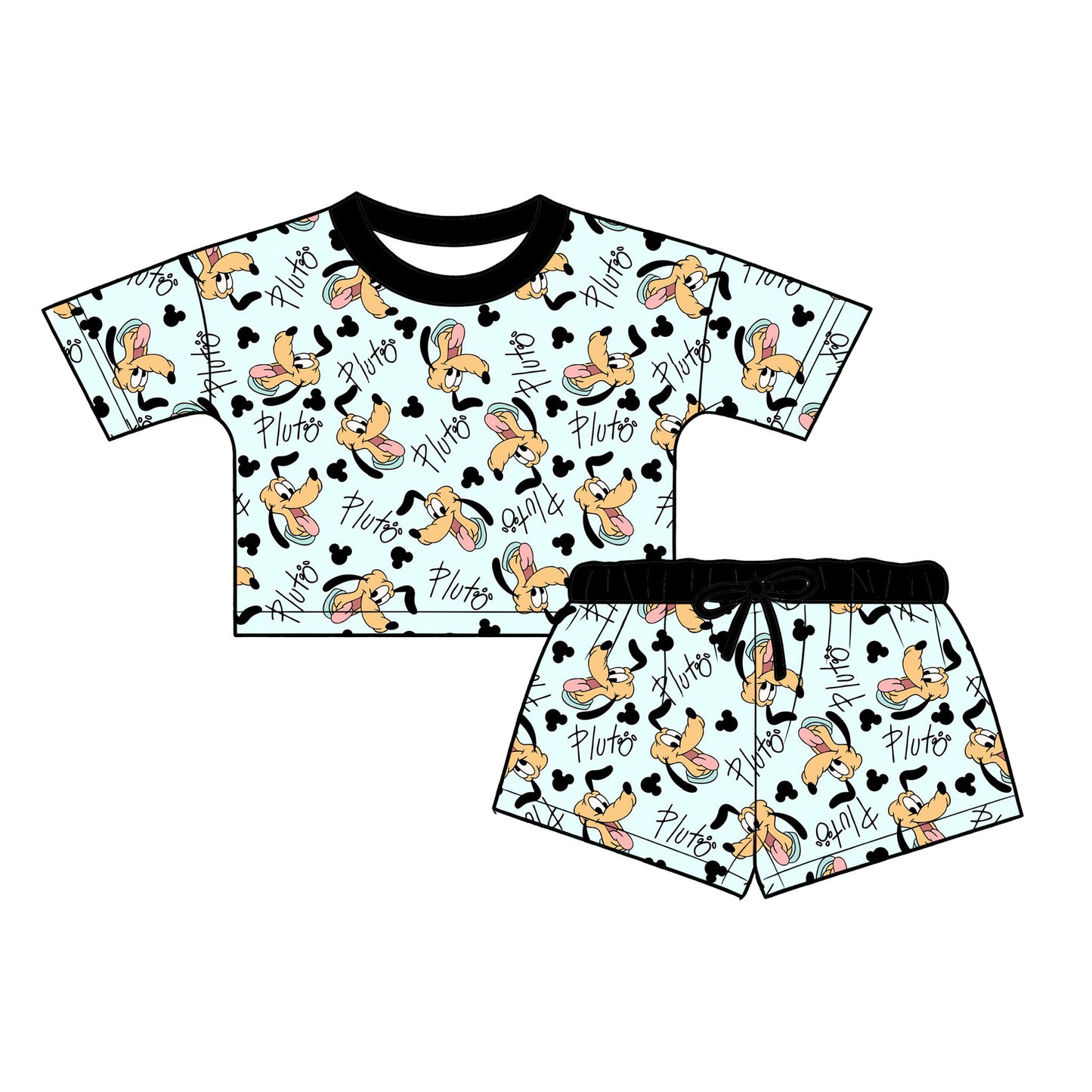“Pawsitively Pluto 🐾” 
- 2 Pc Waffle Set (Pre-Order)