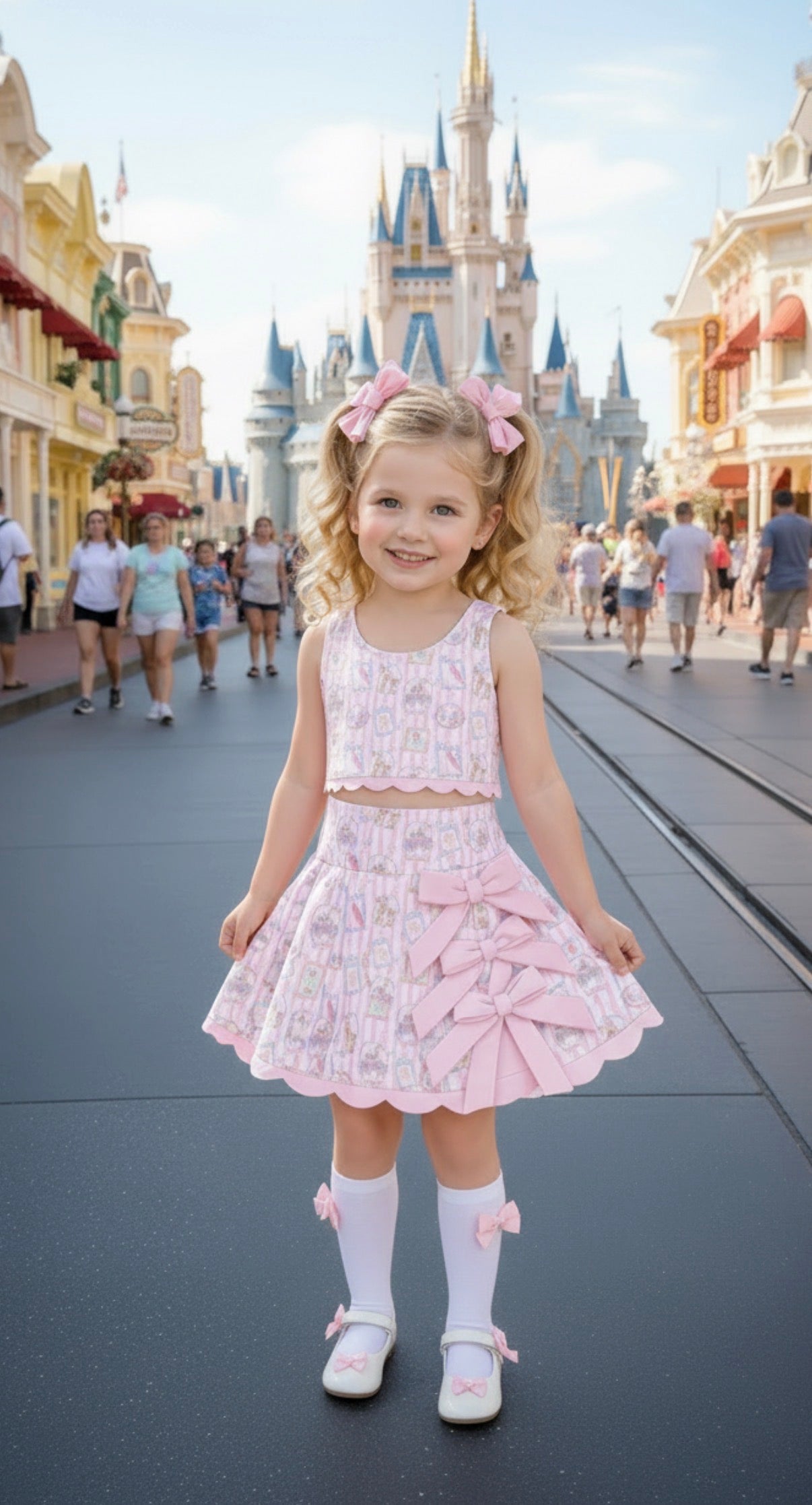 Coquette Castle Tutu Set   (RTS)