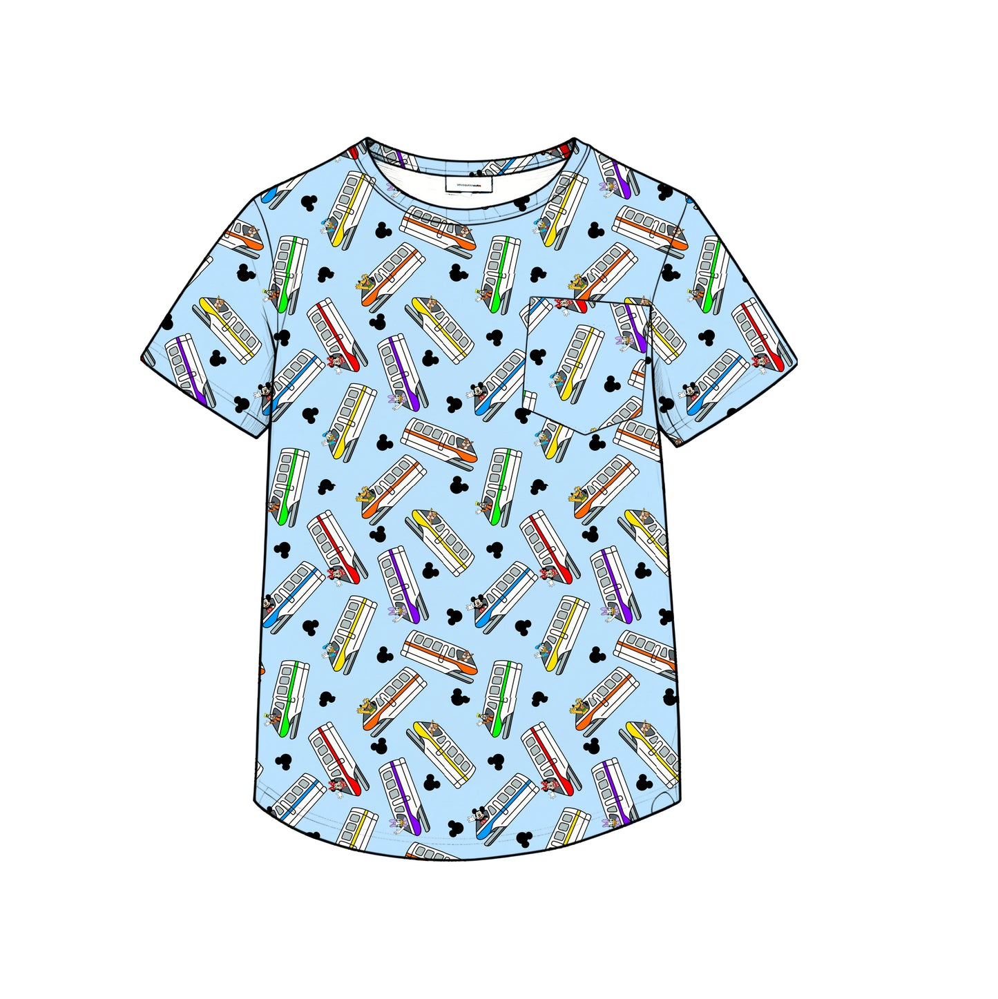NEW “Monorail Magic”
Boy’s & Men’s Comfort Magical Tee- shirt  (Pre-Order)