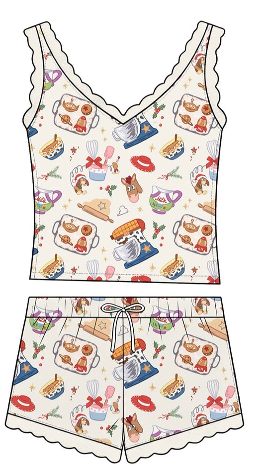 “Around The World and Beyond” - 2 Pc Sleepie Set (Pre-Order)