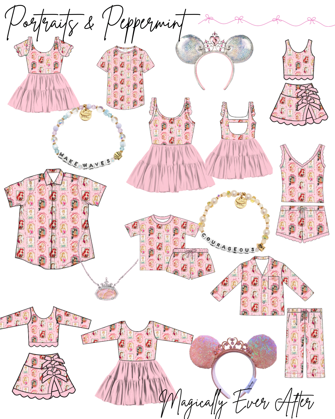 “Portraits & Peppermint” Tutu Set (Pre-Order)