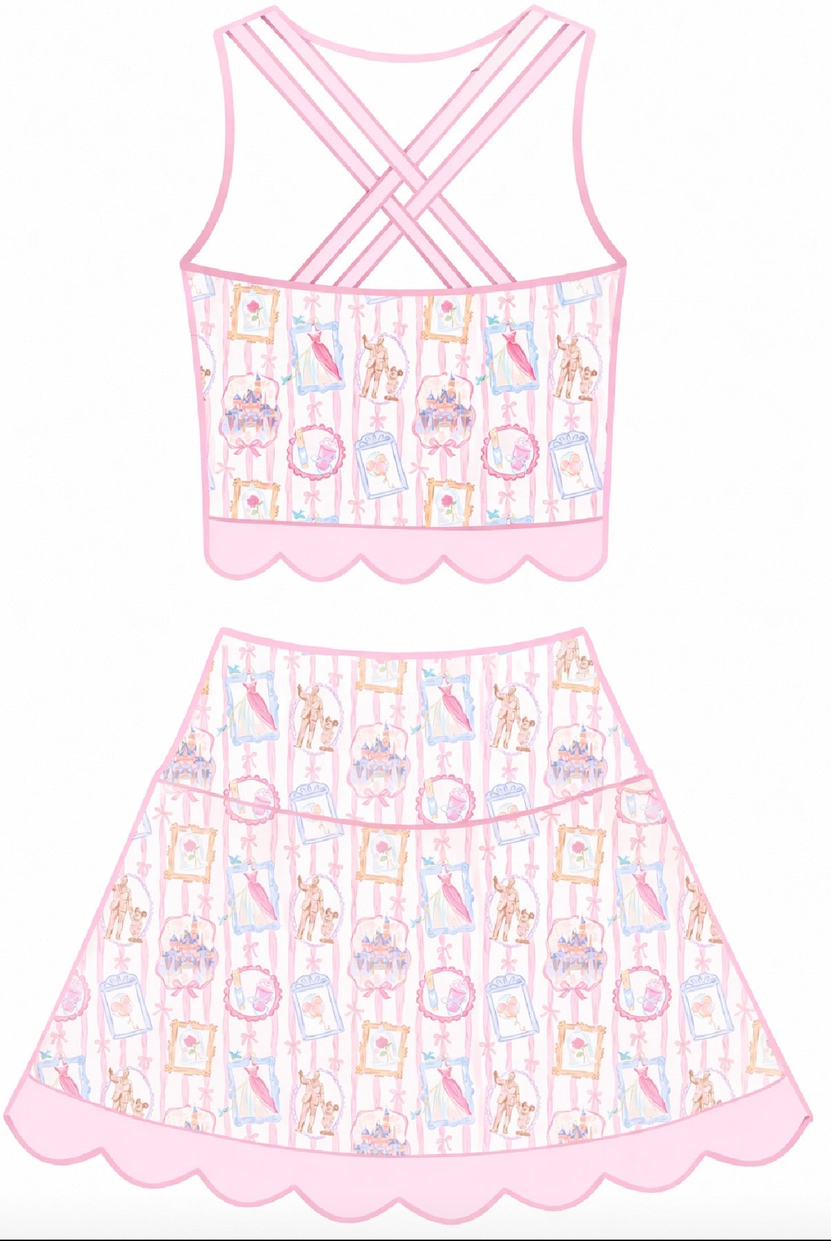 “Coquette Castle” 
Tutu Set  (Pre-Order)