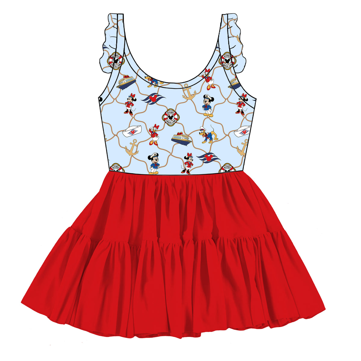 “Wish Upon A Wave”  Tulle Twirlie  (pre-order)