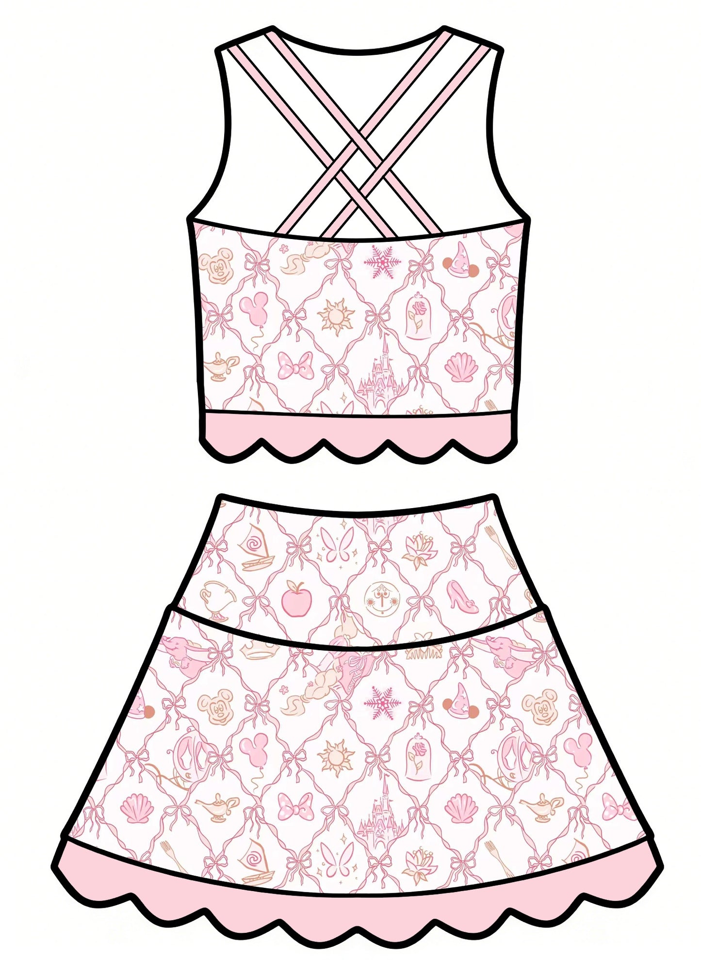 Happily Ever After Tutu Set   (RTS)