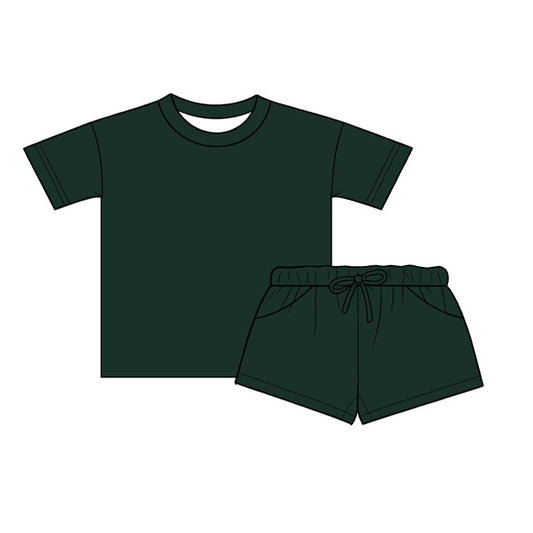 Solid GREEN Family waffle sets - (Pre-order)
