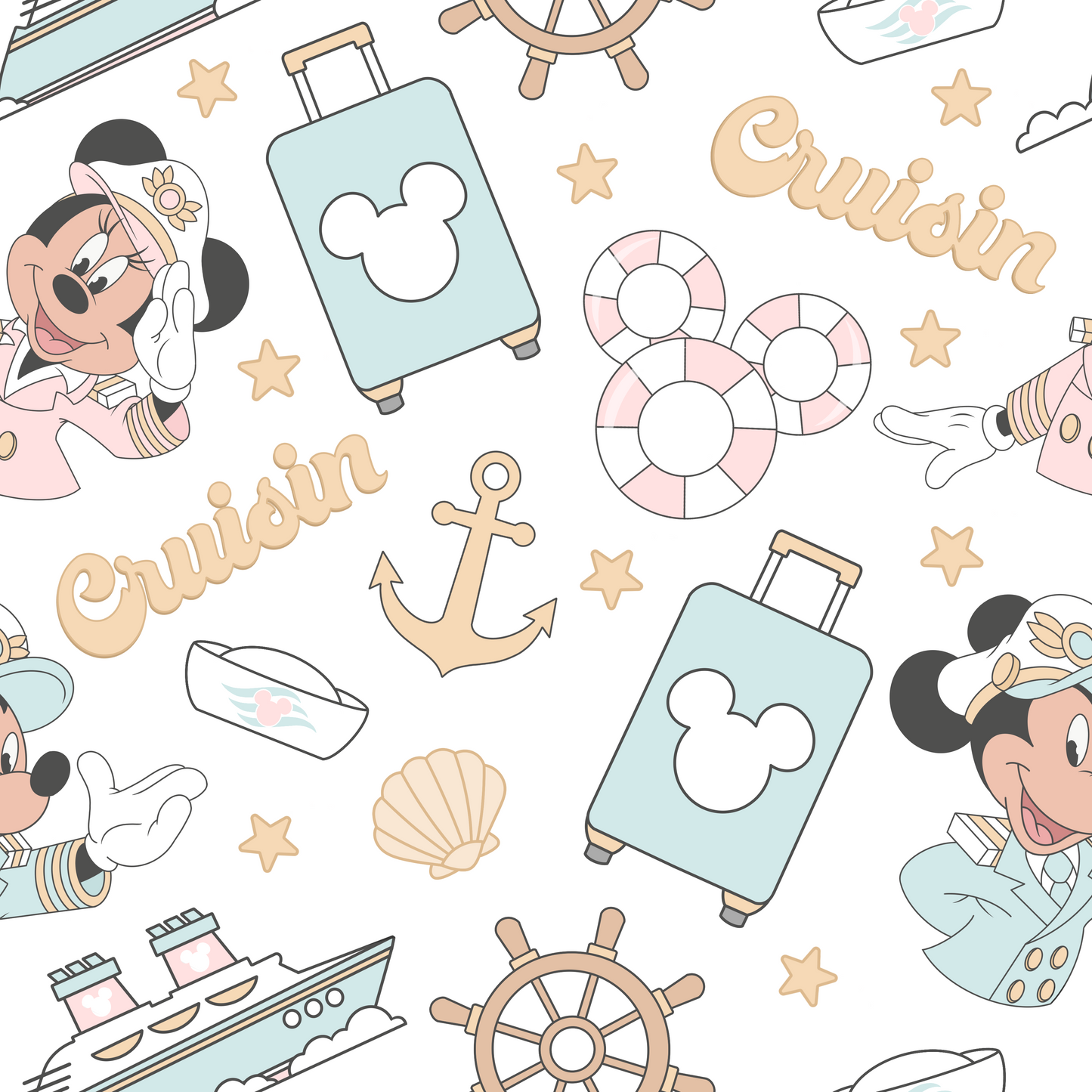 “Seas The Magic”
Scalloped Short Sleeve Tulle Twirlie (Pre-Order)
