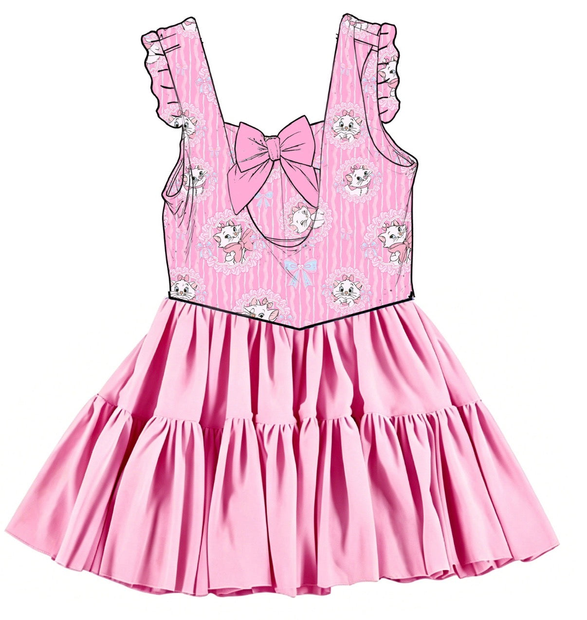 I’m a Lady!  Tulle Ruffle Twirlie (Pre-Order)