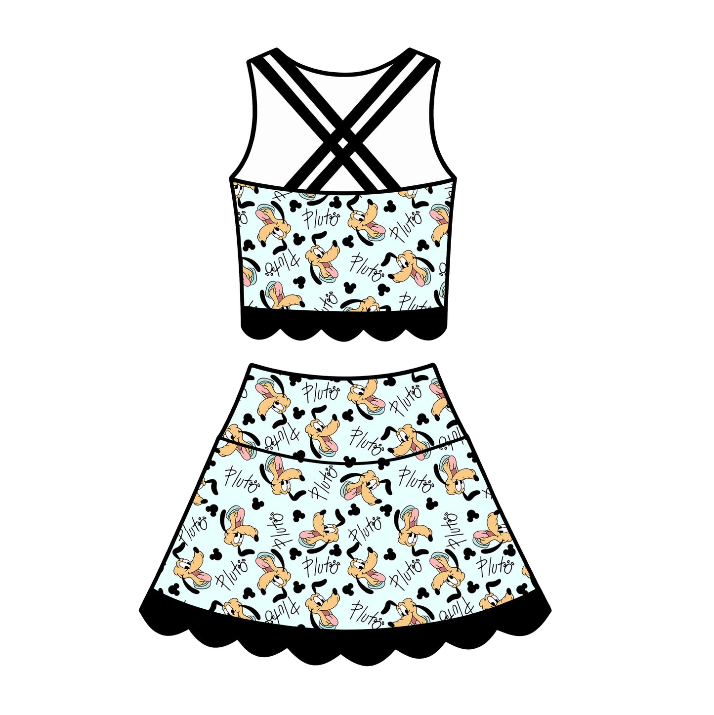 “Pawsitively Pluto 🐾” 
Tutu Set (Pre-Order)