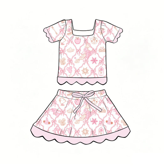 Happily Ever After Tutu Set with Short Sleeves    (Pre -Order)