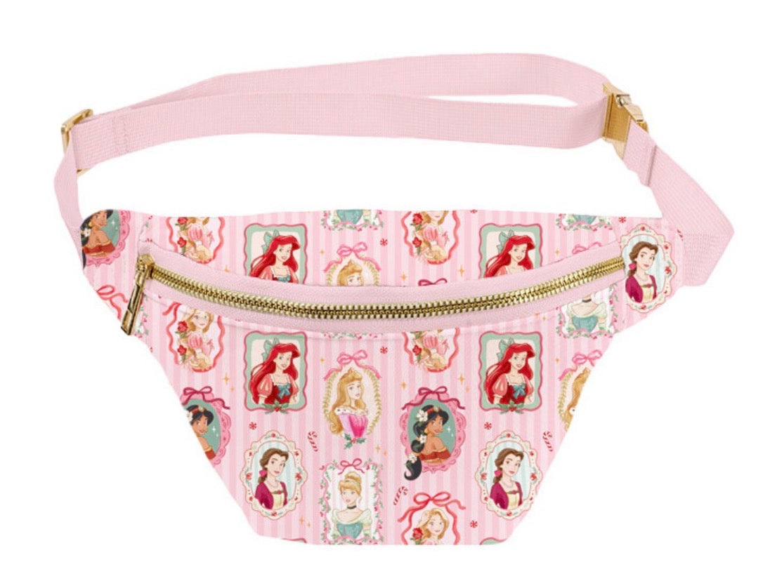 “Portraits & Peppermint” Custom Fanny Bag (RTS)