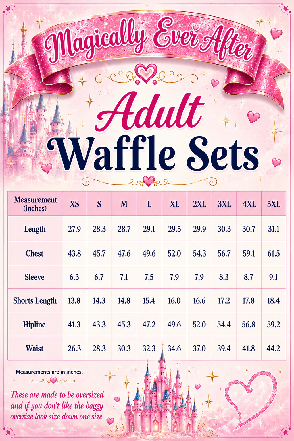 “Holly Jolly Magic” - 2 Pc Waffle Set (Pre-Order)