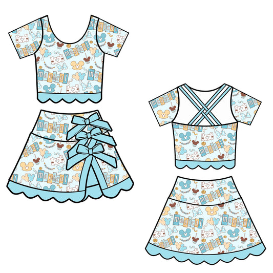 Magically Delicious Tutu Set with short sleeves  (Pre-Order)