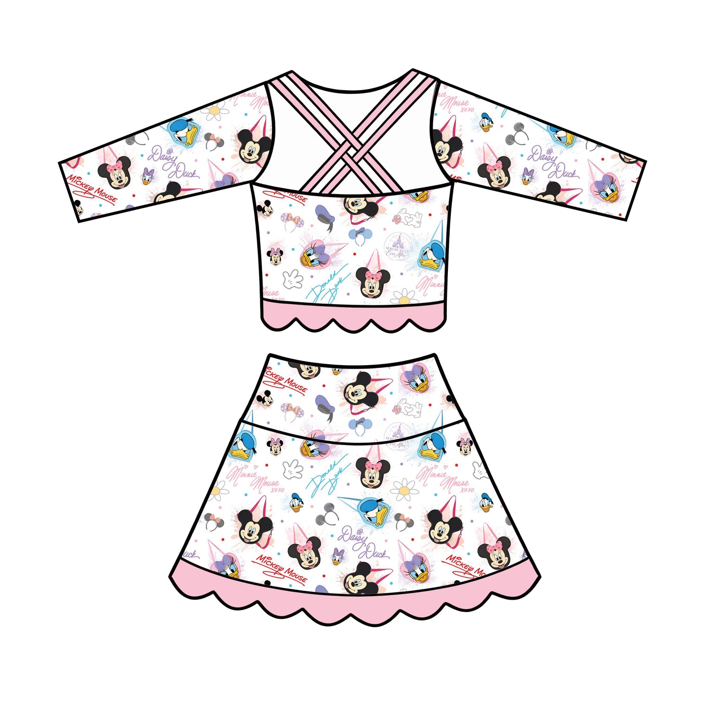“Sensational Sig’s” 
Long Sleeve Tutu Set (Pre-Order)