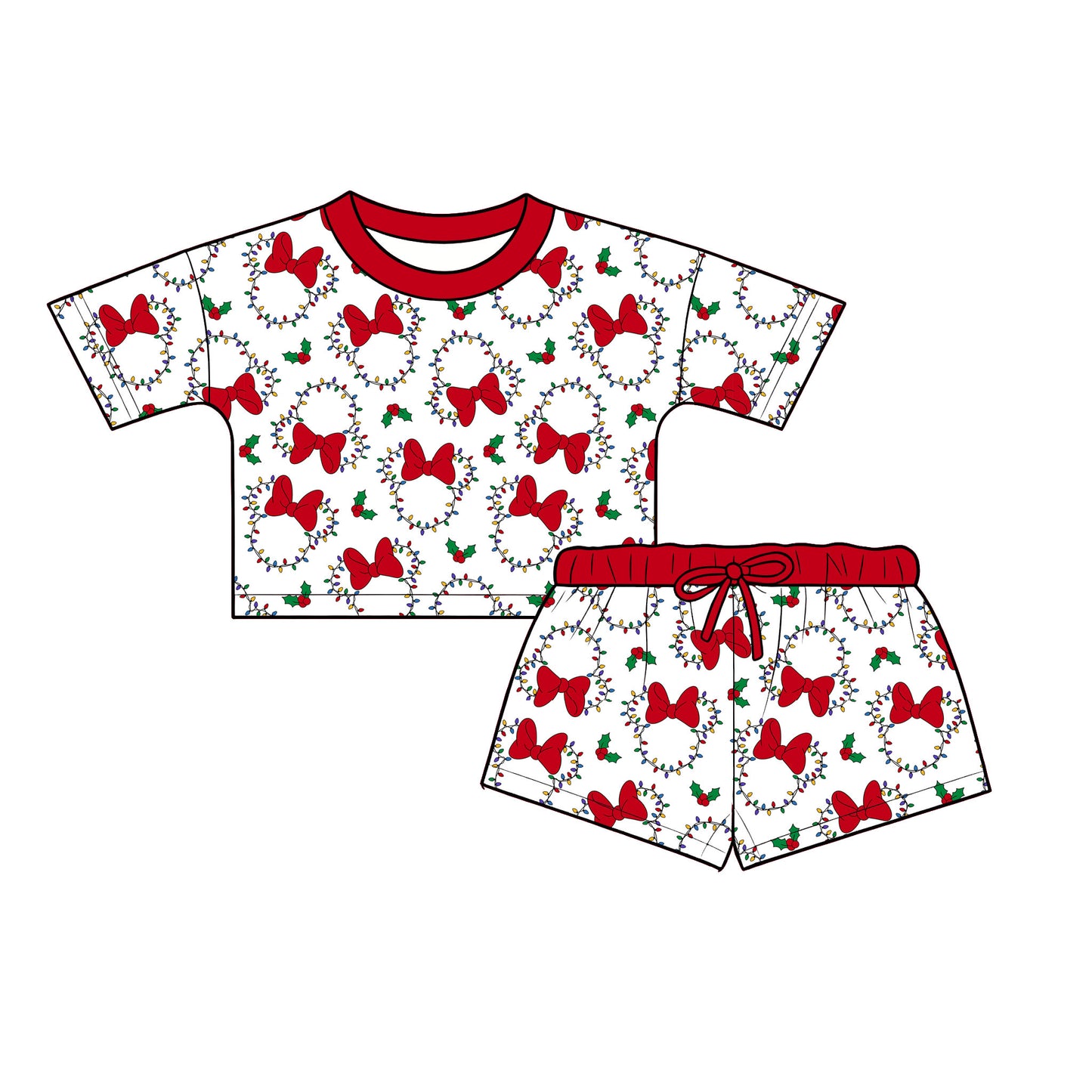 “Holly Jolly Magic” - 2 Pc Waffle Set (Pre-Order)