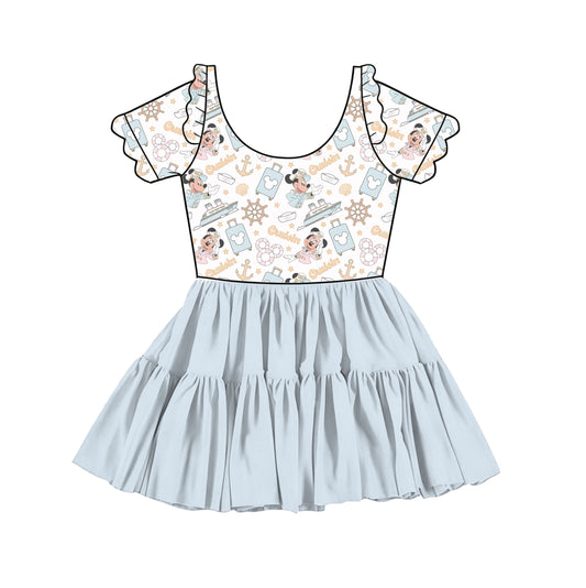 “Seas The Magic”
Scalloped Short Sleeve Tulle Twirlie (Pre-Order)