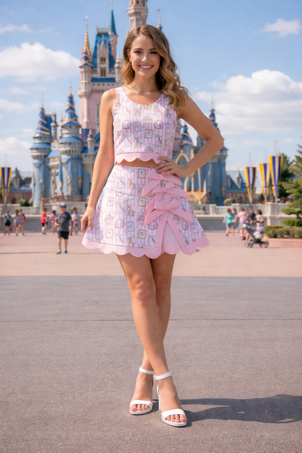 Coquette Castle Tutu Set   (RTS)