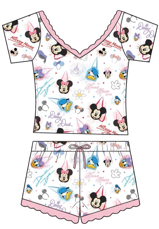 “Sensational  Sig’s” 
2 Pc Short Sleeve Sleepie Set (Pre-Order)