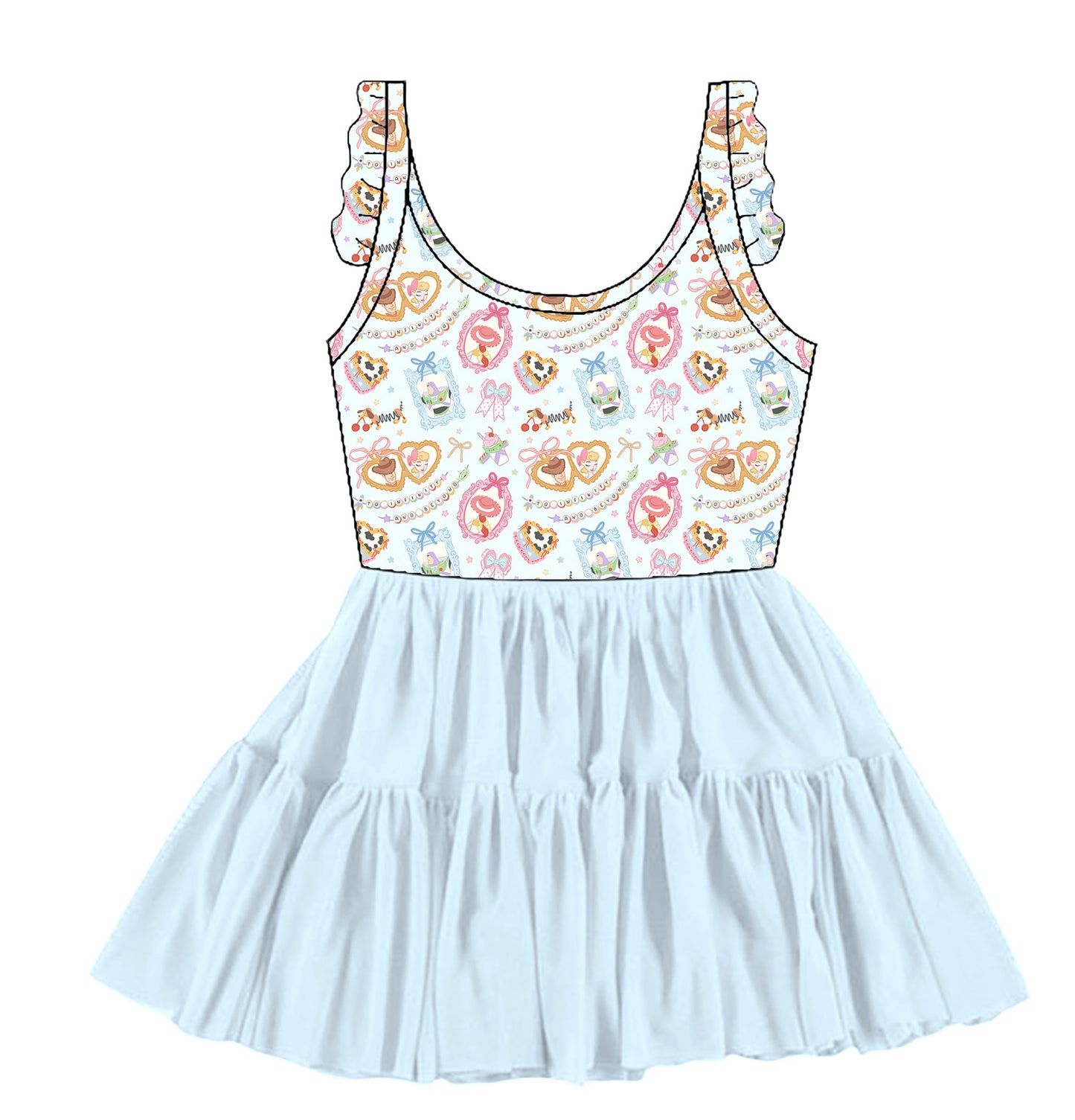 Boots ‘n Bows Tulle Twirlie   (Pre-Order)