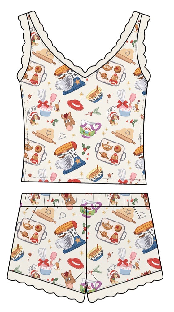 “Around The World and Beyond” - 2 Pc Sleepie Set (Pre-Order)