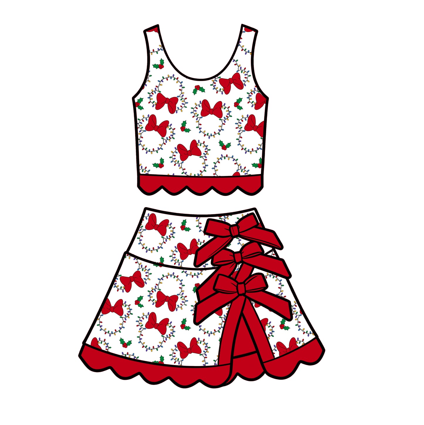 “Holly Jolly Magic”   Tutu Set  (Pre-Order)