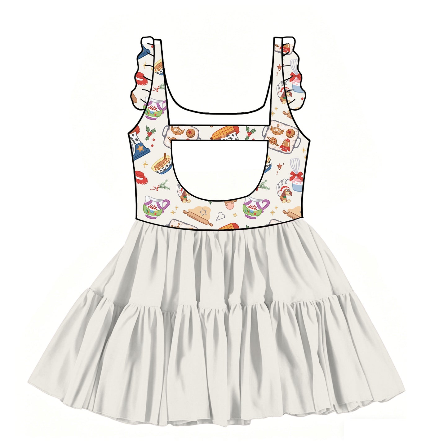“Around The World and Beyond”  Tulle Twirlie (Pre-Order)