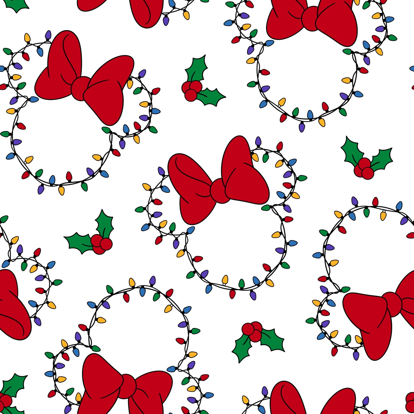 “Holly Jolly Magic” Long Sleeves Tulle Twirlie (Pre-Order)