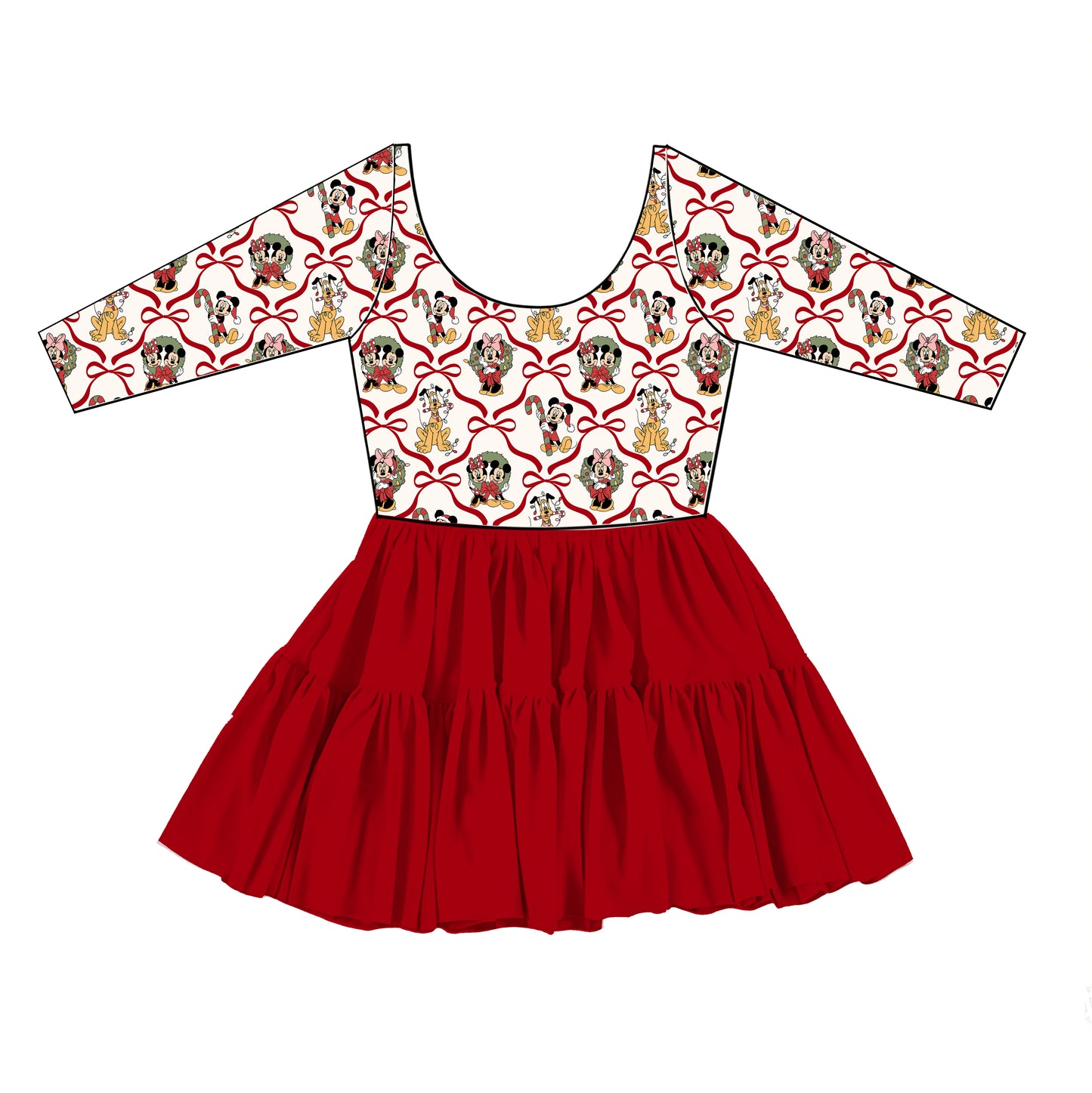 Wrapped In Magic  Twirlie With Long Sleeves (Pre-Order)