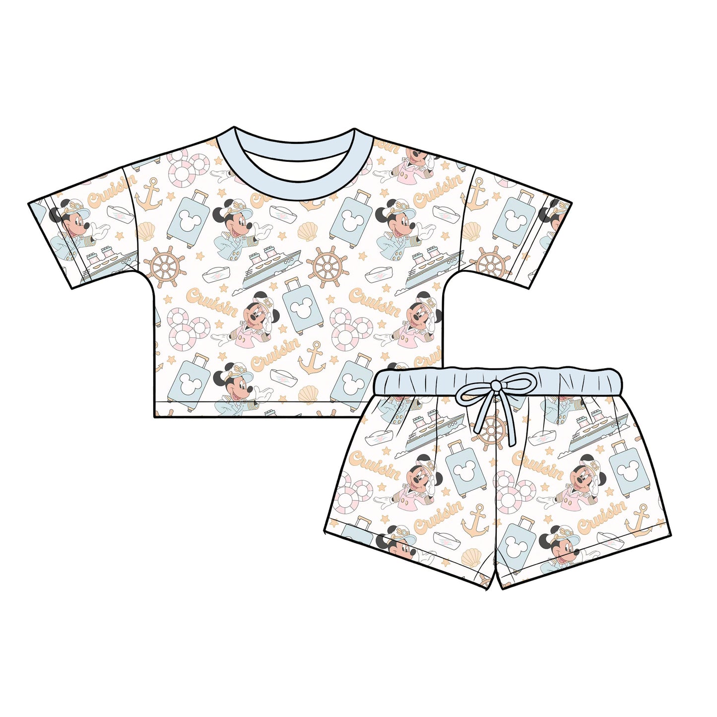 “Seas the magic” 
- 2 Pc Waffle Set (Pre-Order)
