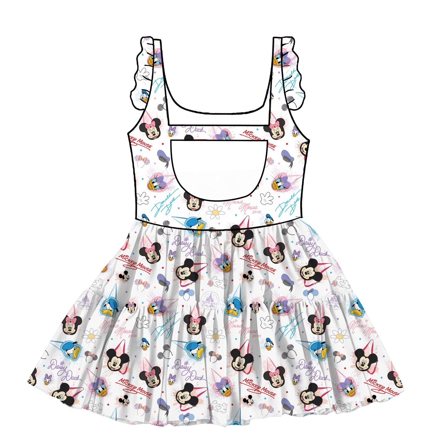 “Sensational  Sig’s” FULL PRINT Tulle Twirlie (Pre-Order)