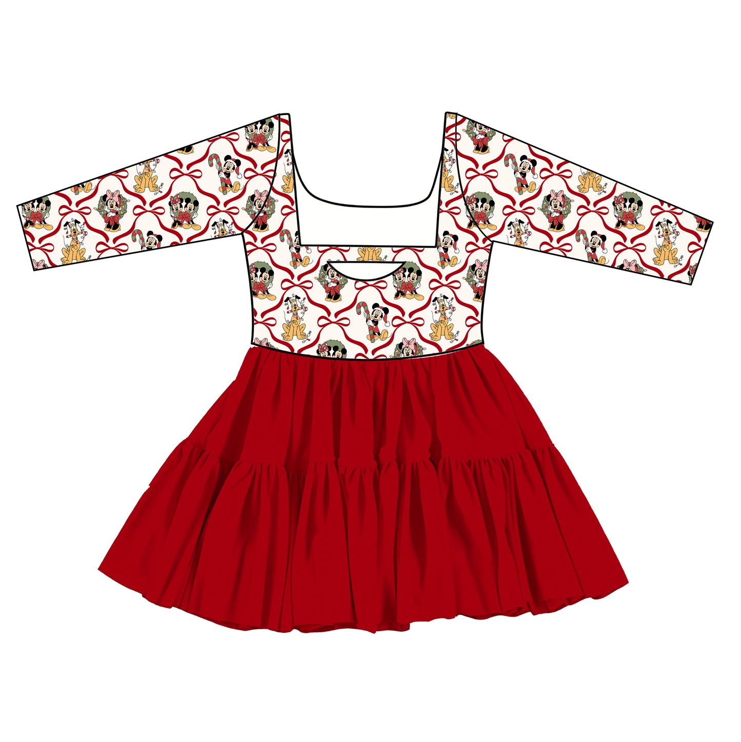 Wrapped In Magic  Twirlie With Long Sleeves (Pre-Order)