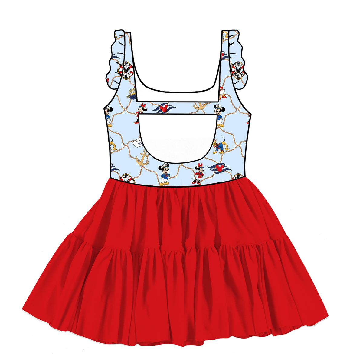 “Wish Upon A Wave”  Tulle Twirlie  (pre-order)