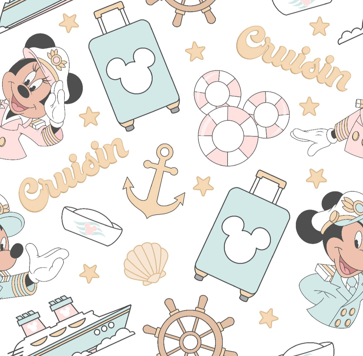 “Seas the magic” 
- 2 Pc Waffle Set (Pre-Order)