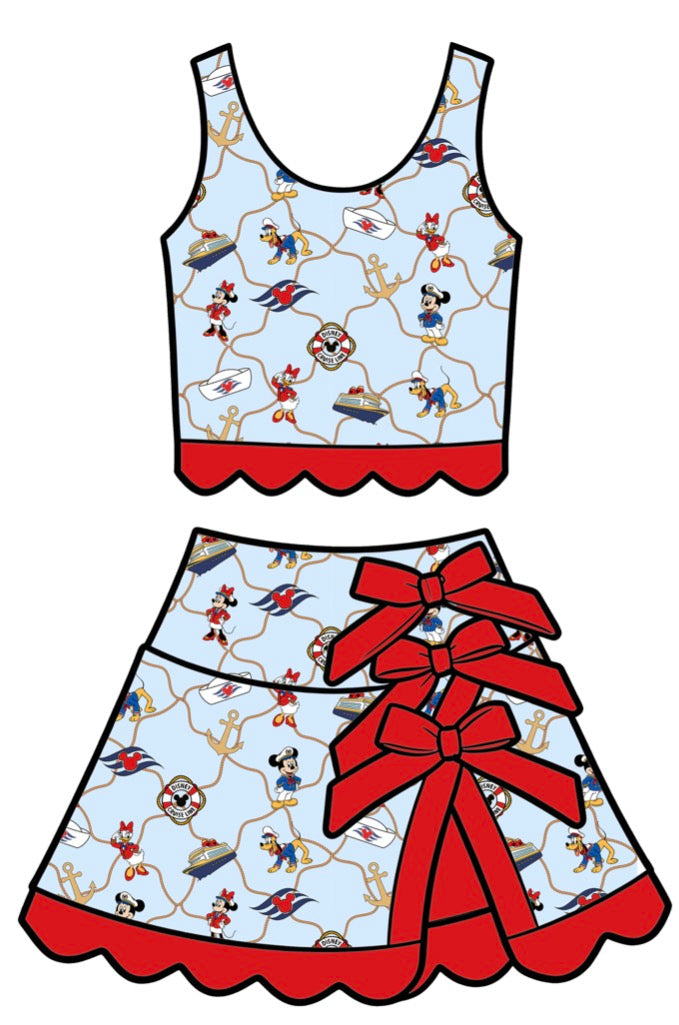 Wish Upon A Wave Tutu Set (Pre-Order)